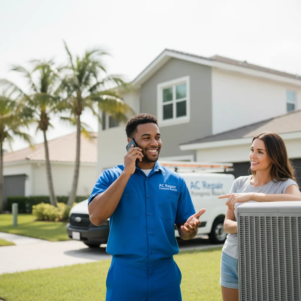 AC Repair Pompano Beach customer support in Ringle